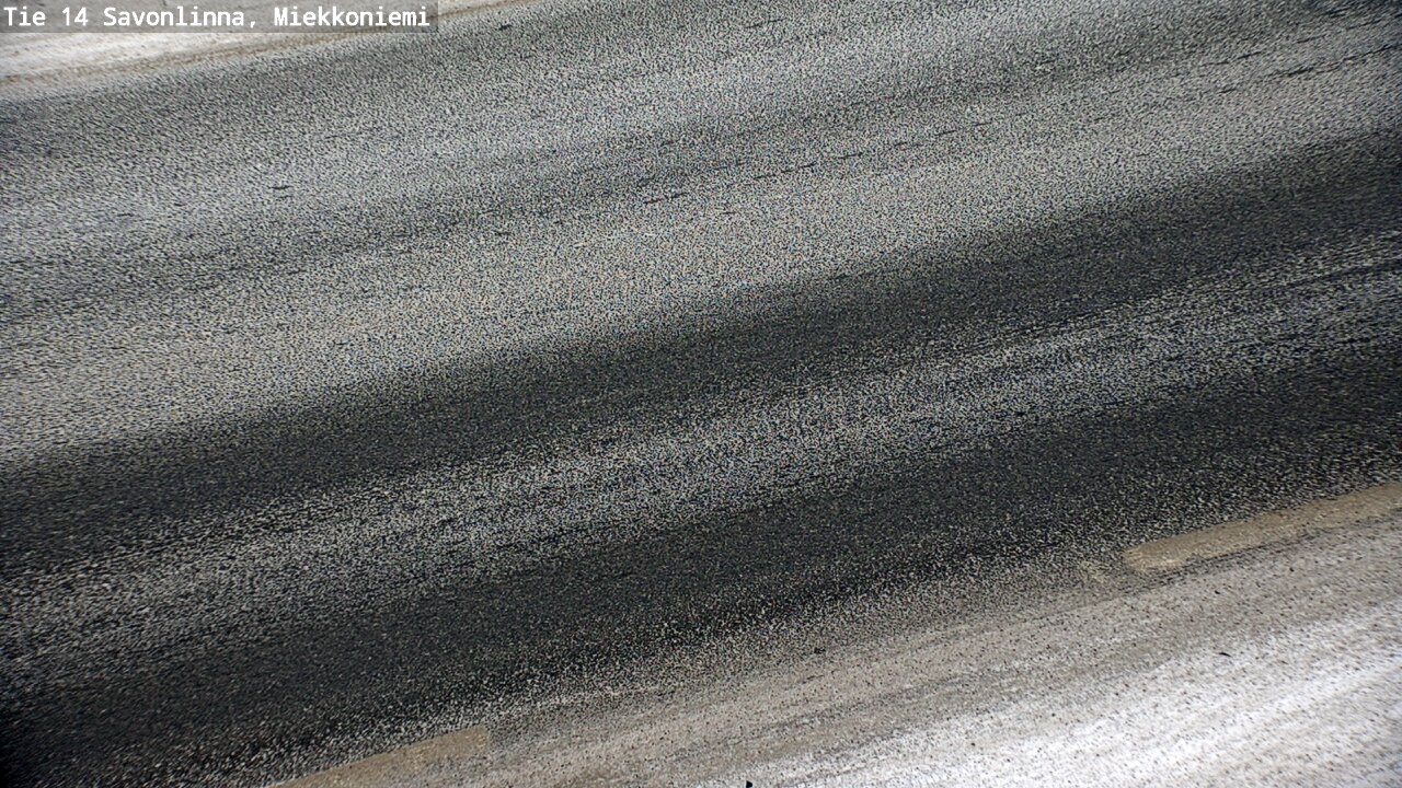 Weather Camera Image Väg 14 Nyslott, Miekkoniemi, Savonlinna, Etelä-Savo
