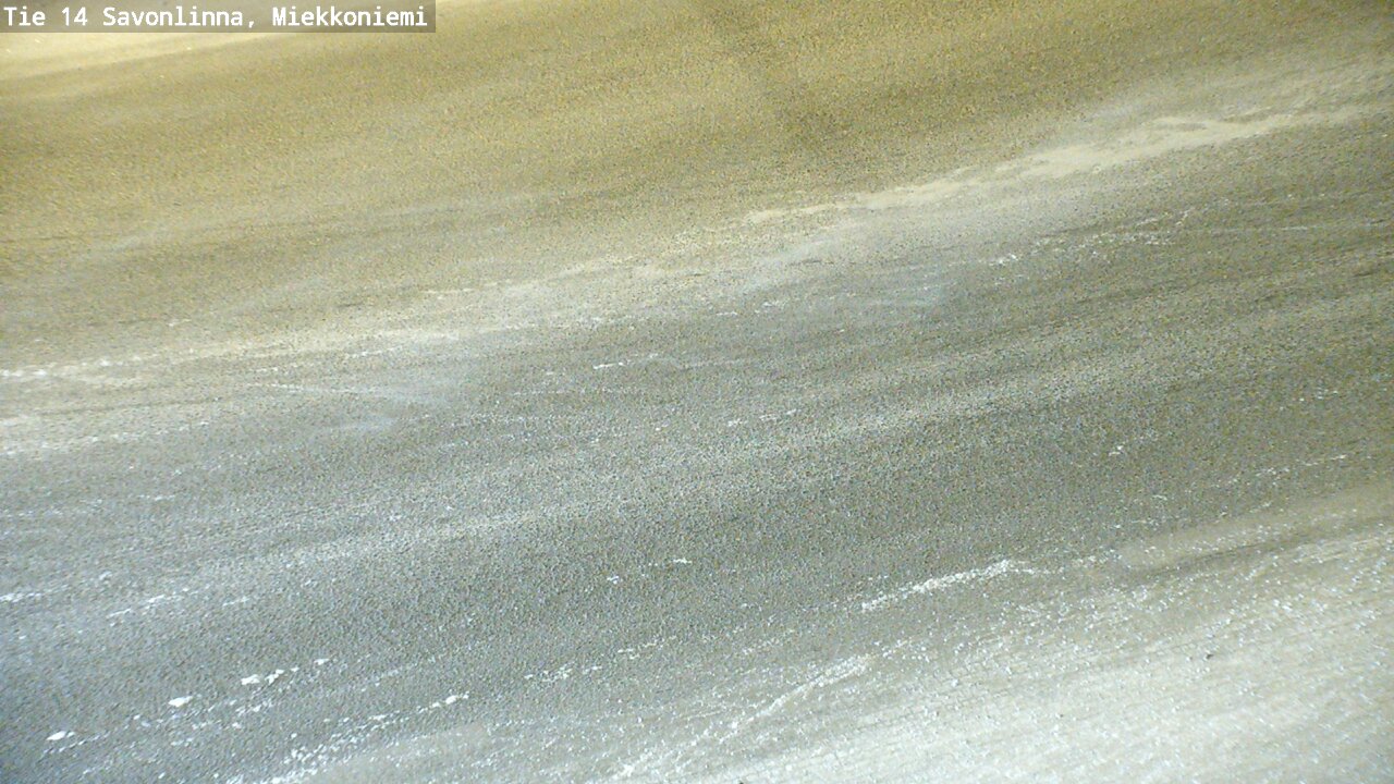 Weather Camera Image Väg 14 Nyslott, Miekkoniemi, Savonlinna, Etelä-Savo