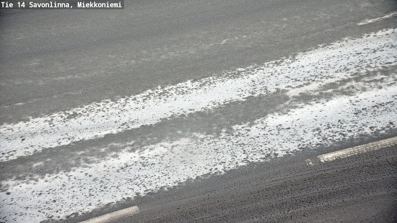 Weather Camera Image Road 14 Savonlinna, Miekkoniemi, Savonlinna, Etelä-Savo