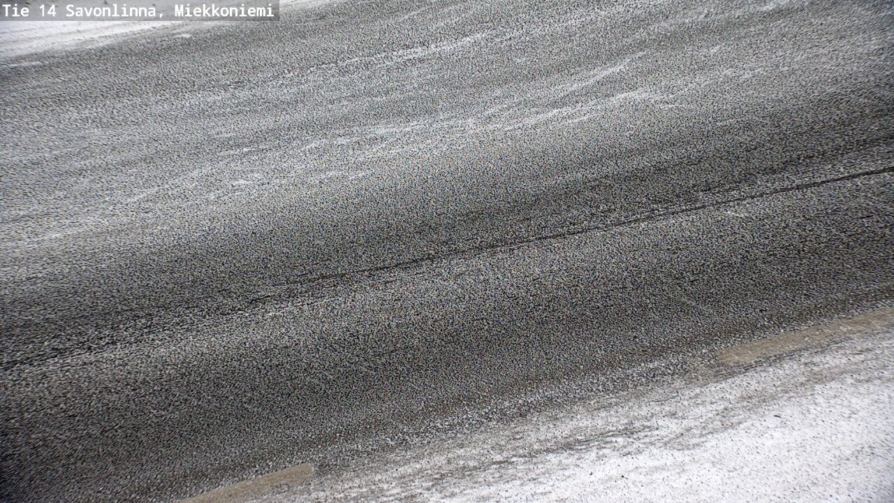 Weather Camera Image Road 14 Savonlinna, Miekkoniemi, Savonlinna, Etelä-Savo