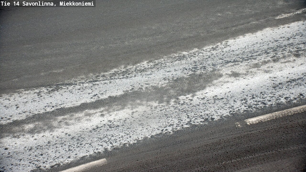 Weather Camera Image Road 14 Savonlinna, Miekkoniemi, Savonlinna, Etelä-Savo