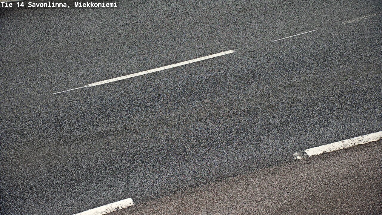 Weather Camera Image Road 14 Savonlinna, Miekkoniemi, Savonlinna, Etelä-Savo