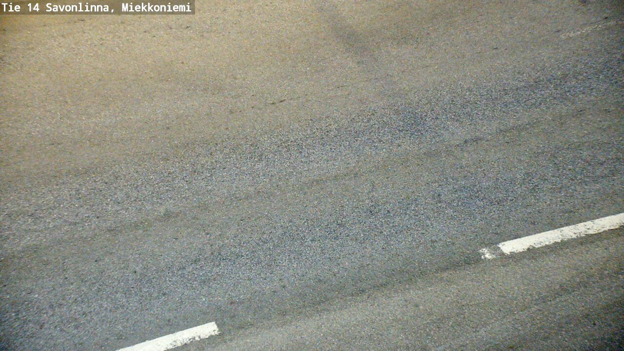 Weather Camera Image Road 14 Savonlinna, Miekkoniemi, Savonlinna, Etelä-Savo