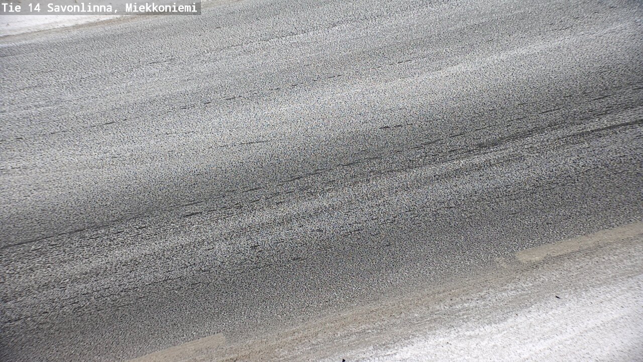 Weather Camera Image Road 14 Savonlinna, Miekkoniemi, Savonlinna, Etelä-Savo