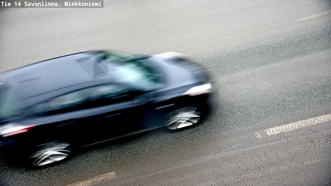 Weather Camera Image Väg 14 Nyslott, Miekkoniemi, Savonlinna, Etelä-Savo