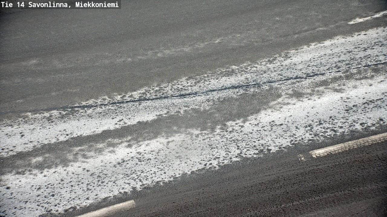 Weather Camera Image Road 14 Savonlinna, Miekkoniemi, Savonlinna, Etelä-Savo