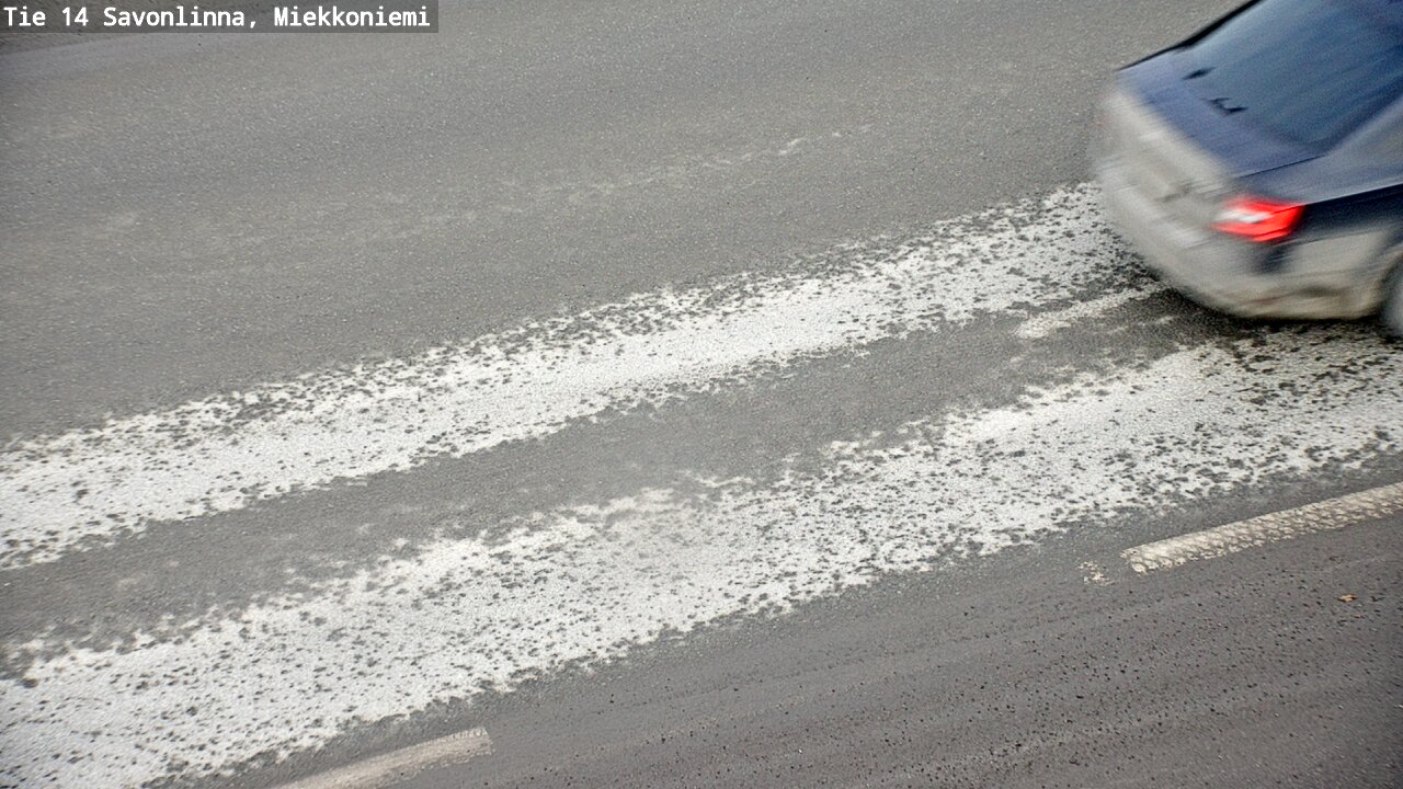 Weather Camera Image Väg 14 Nyslott, Miekkoniemi, Savonlinna, Etelä-Savo