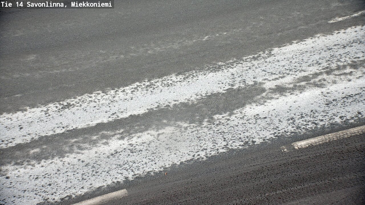Weather Camera Image Road 14 Savonlinna, Miekkoniemi, Savonlinna, Etelä-Savo