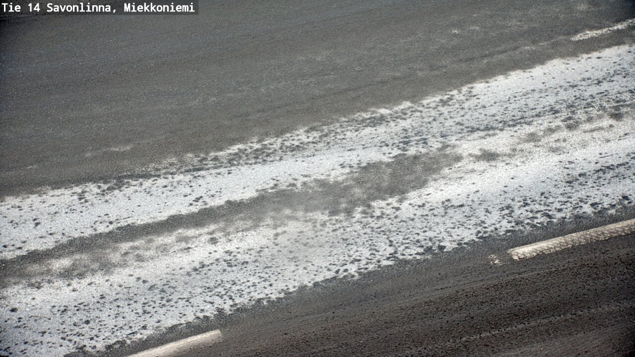Weather Camera Image Road 14 Savonlinna, Miekkoniemi, Savonlinna, Etelä-Savo