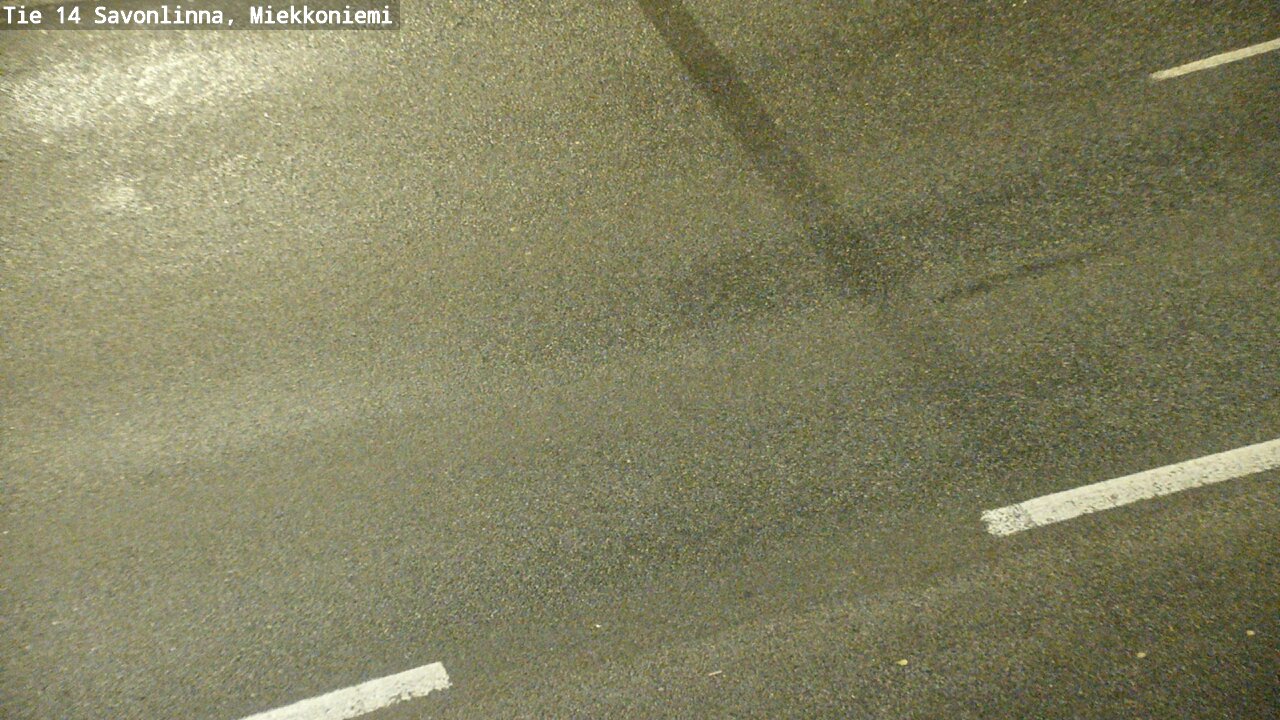 Weather Camera Image Väg 14 Nyslott, Miekkoniemi, Savonlinna, Etelä-Savo