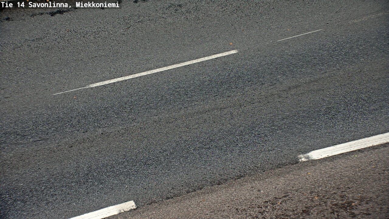 Weather Camera Image Väg 14 Nyslott, Miekkoniemi, Savonlinna, Etelä-Savo