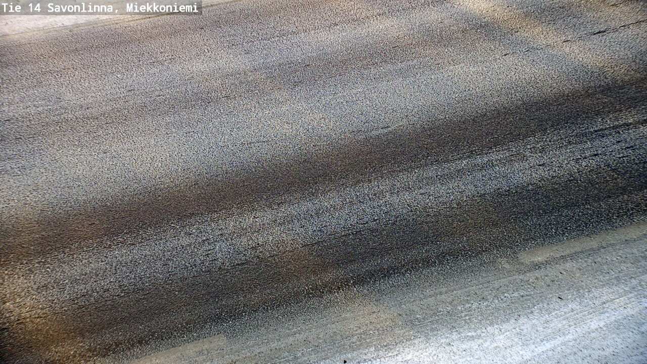 Weather Camera Image Road 14 Savonlinna, Miekkoniemi, Savonlinna, Etelä-Savo