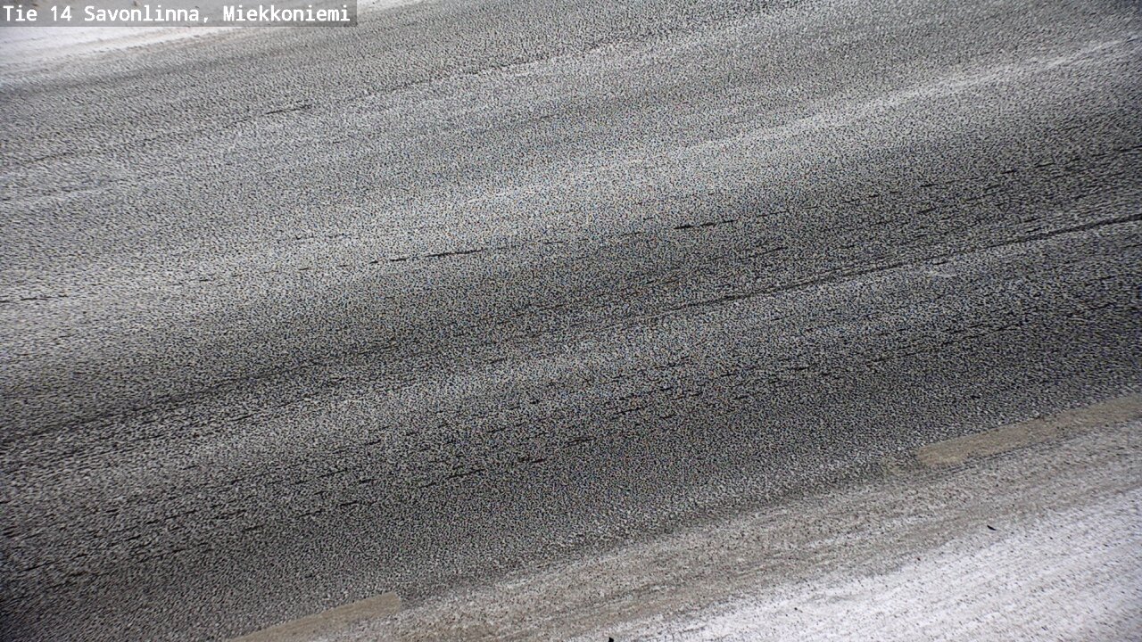 Weather Camera Image Road 14 Savonlinna, Miekkoniemi, Savonlinna, Etelä-Savo
