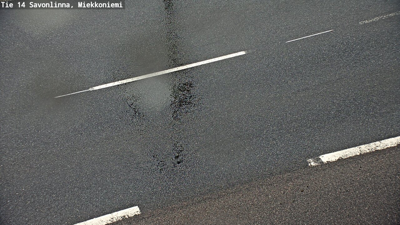 Weather Camera Image Väg 14 Nyslott, Miekkoniemi, Savonlinna, Etelä-Savo