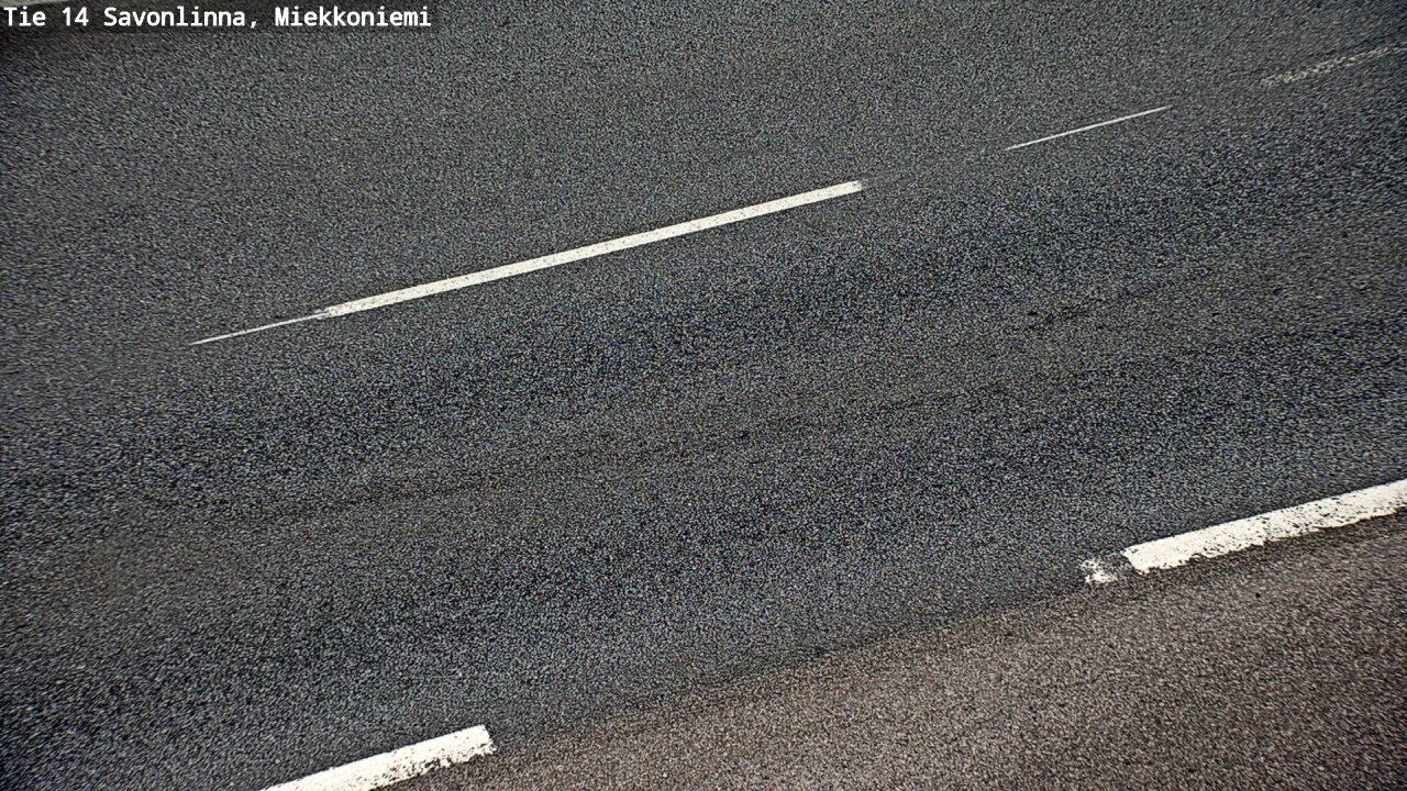 Weather Camera Image Road 14 Savonlinna, Miekkoniemi, Savonlinna, Etelä-Savo