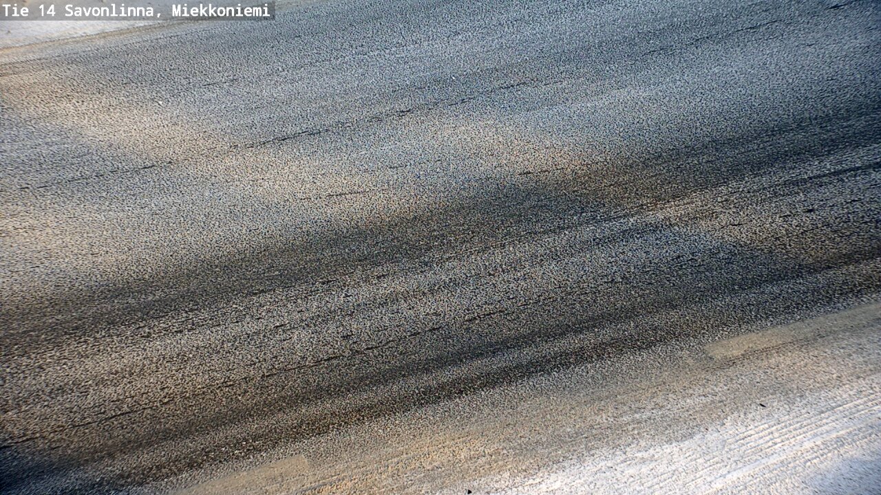Weather Camera Image Road 14 Savonlinna, Miekkoniemi, Savonlinna, Etelä-Savo