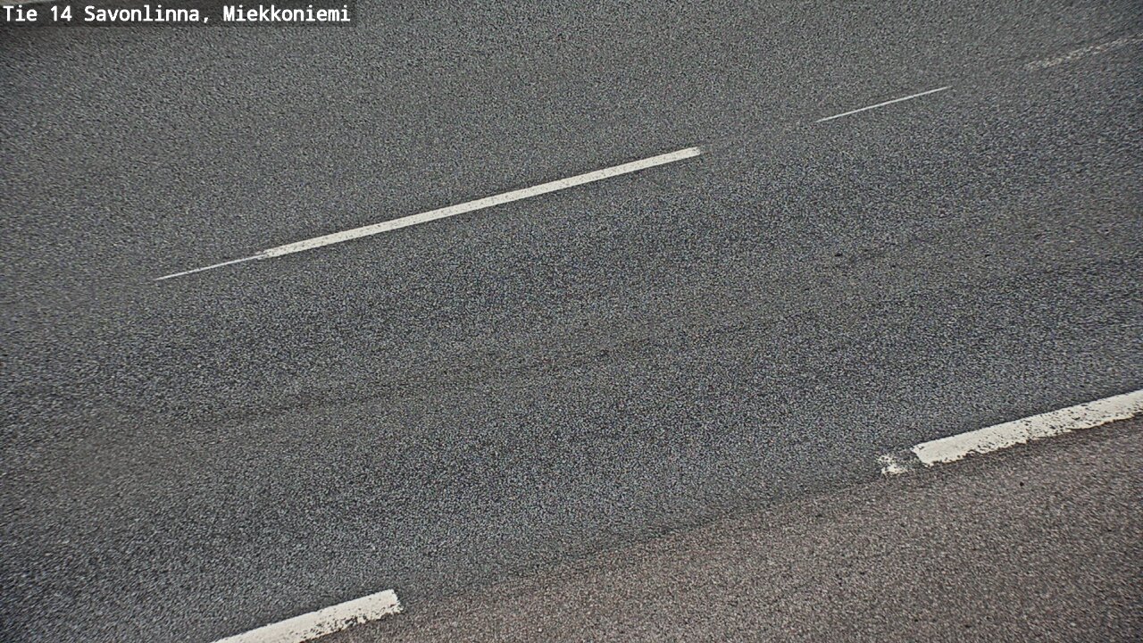 Weather Camera Image Road 14 Savonlinna, Miekkoniemi, Savonlinna, Etelä-Savo