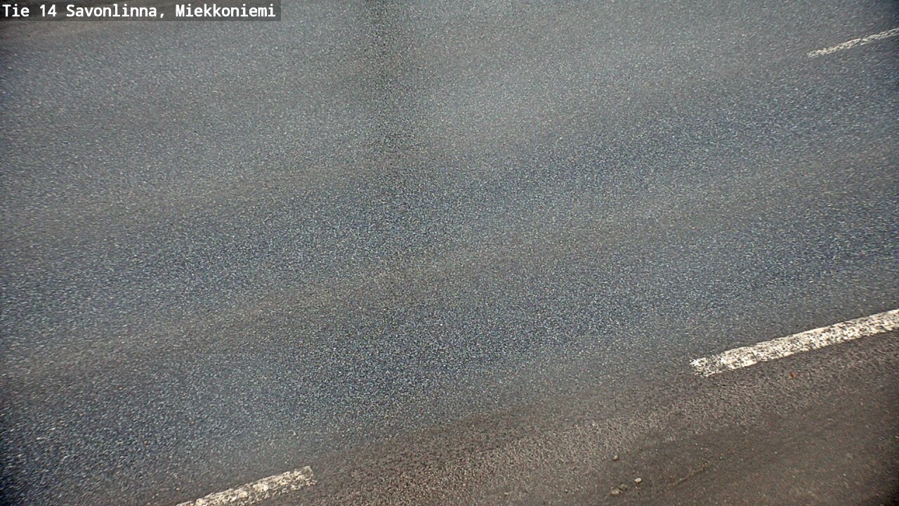 Weather Camera Image Väg 14 Nyslott, Miekkoniemi, Savonlinna, Etelä-Savo