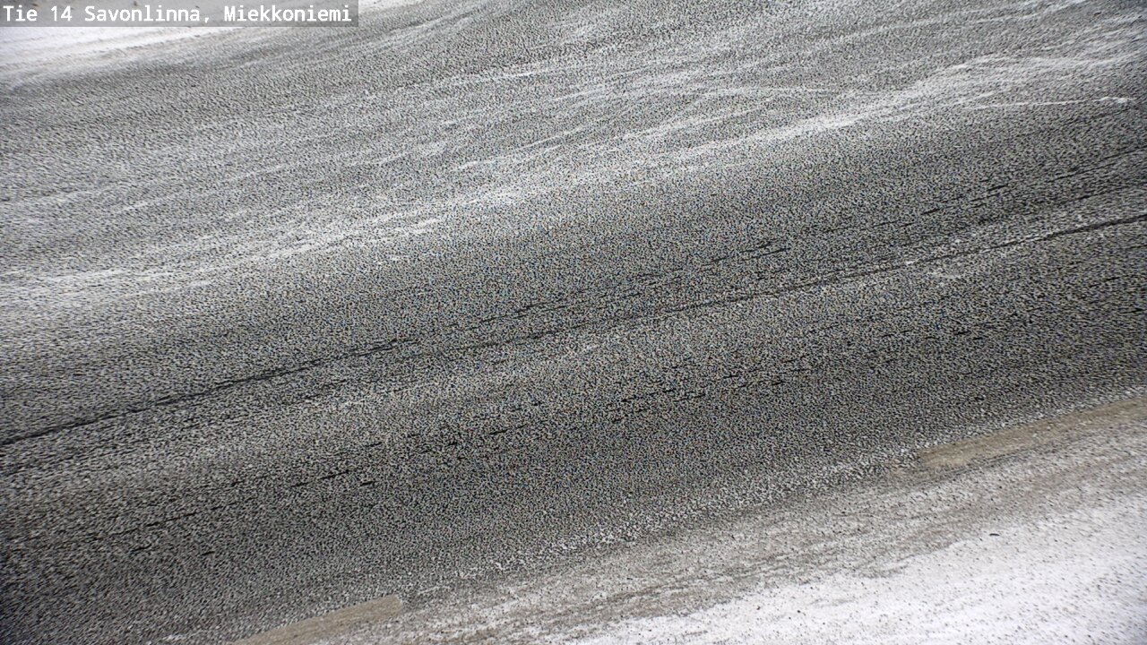Weather Camera Image Road 14 Savonlinna, Miekkoniemi, Savonlinna, Etelä-Savo