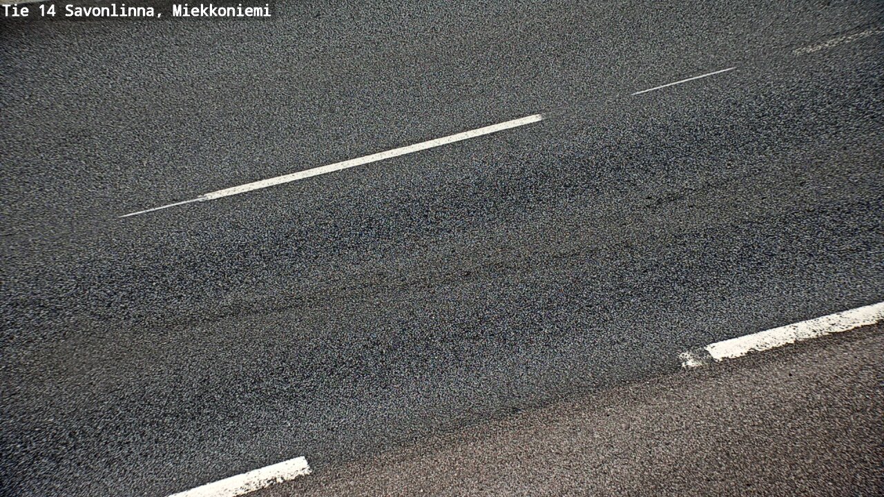Weather Camera Image Road 14 Savonlinna, Miekkoniemi, Savonlinna, Etelä-Savo