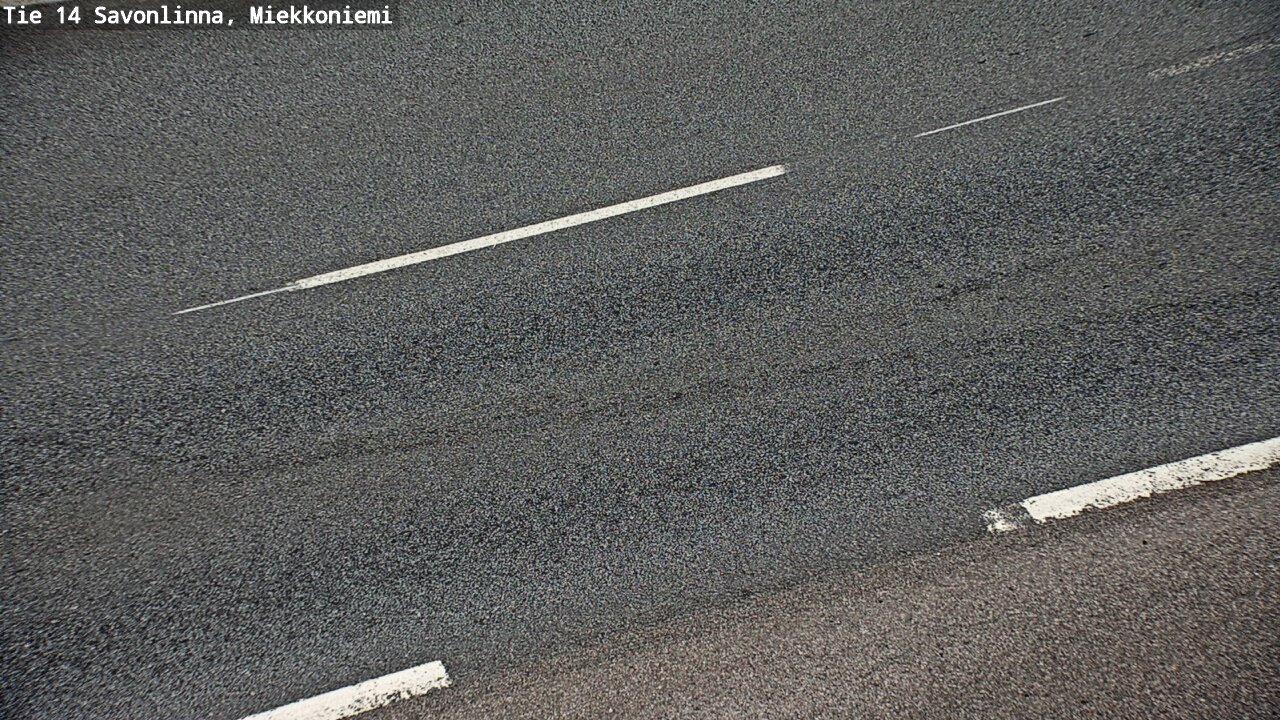 Weather Camera Image Road 14 Savonlinna, Miekkoniemi, Savonlinna, Etelä-Savo