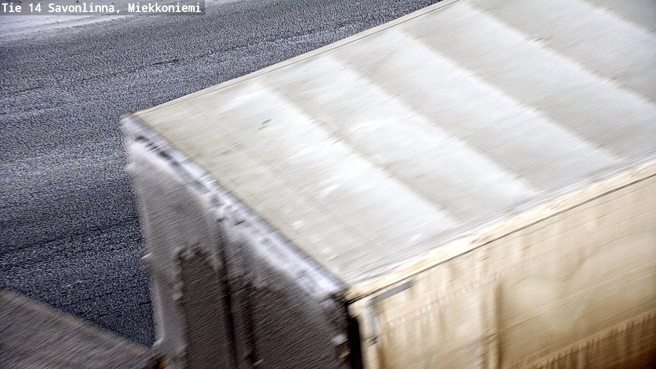 Weather Camera Image Road 14 Savonlinna, Miekkoniemi, Savonlinna, Etelä-Savo