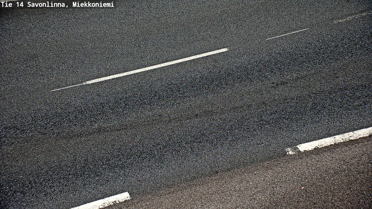 Weather Camera Image Road 14 Savonlinna, Miekkoniemi, Savonlinna, Etelä-Savo