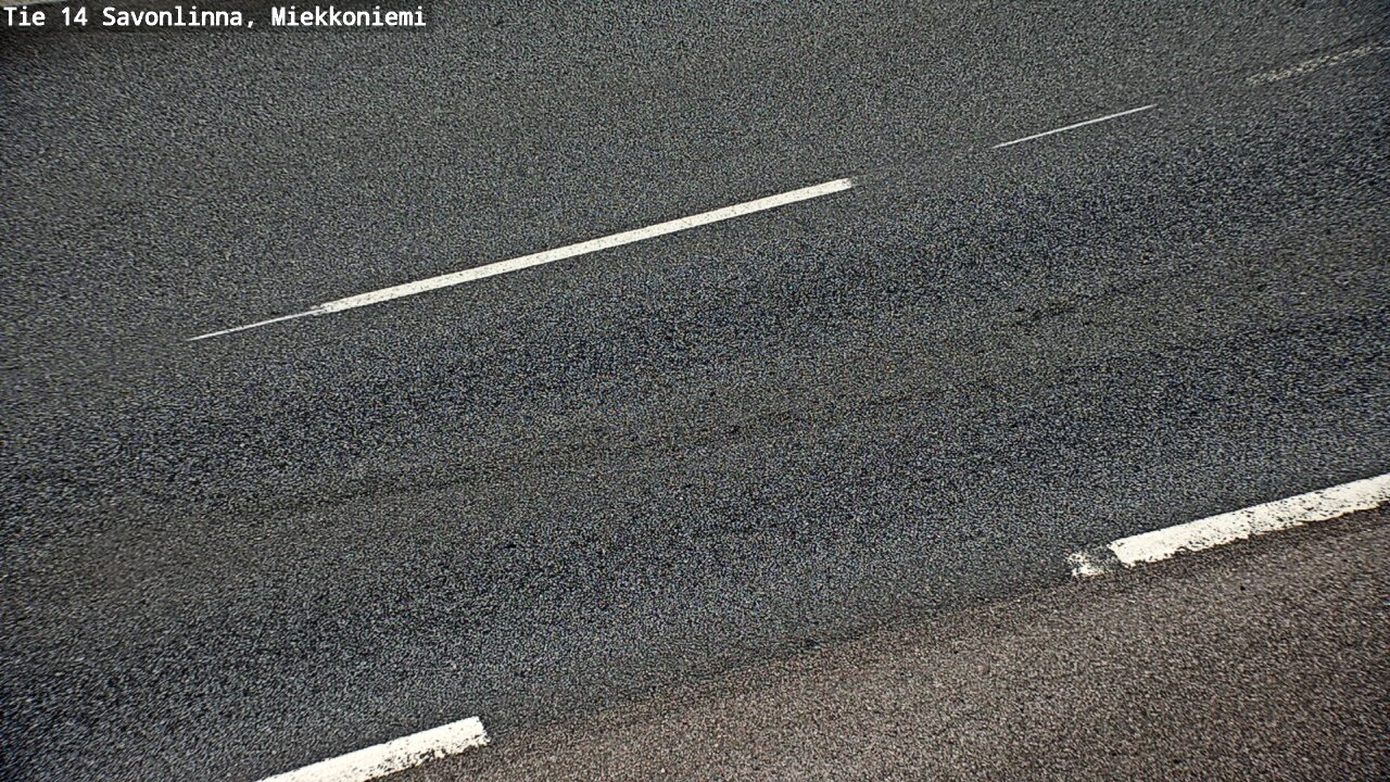Weather Camera Image Road 14 Savonlinna, Miekkoniemi, Savonlinna, Etelä-Savo