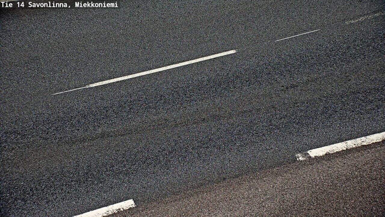 Weather Camera Image Road 14 Savonlinna, Miekkoniemi, Savonlinna, Etelä-Savo