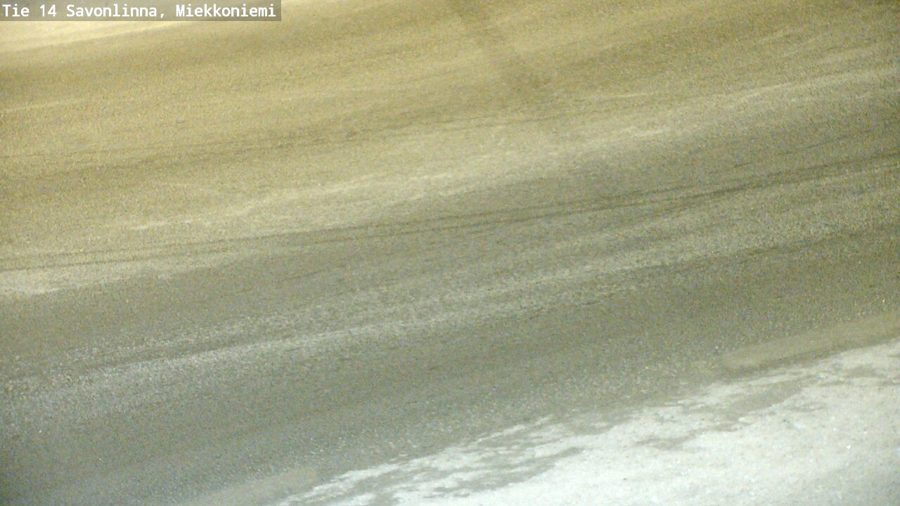 Weather Camera Image Väg 14 Nyslott, Miekkoniemi, Savonlinna, Etelä-Savo