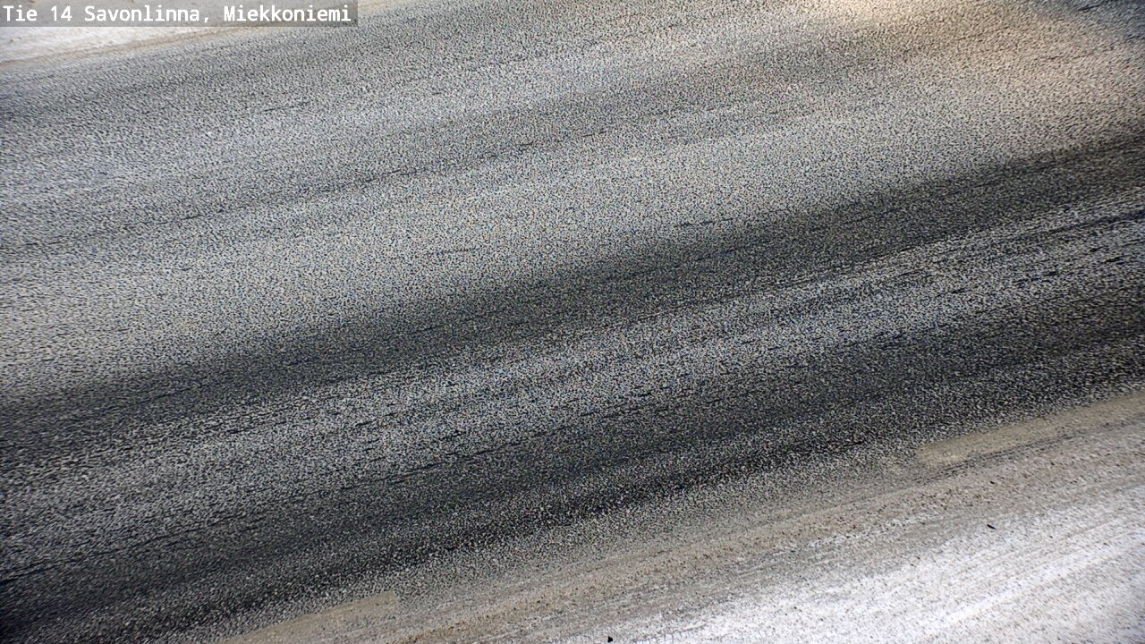 Weather Camera Image Road 14 Savonlinna, Miekkoniemi, Savonlinna, Etelä-Savo