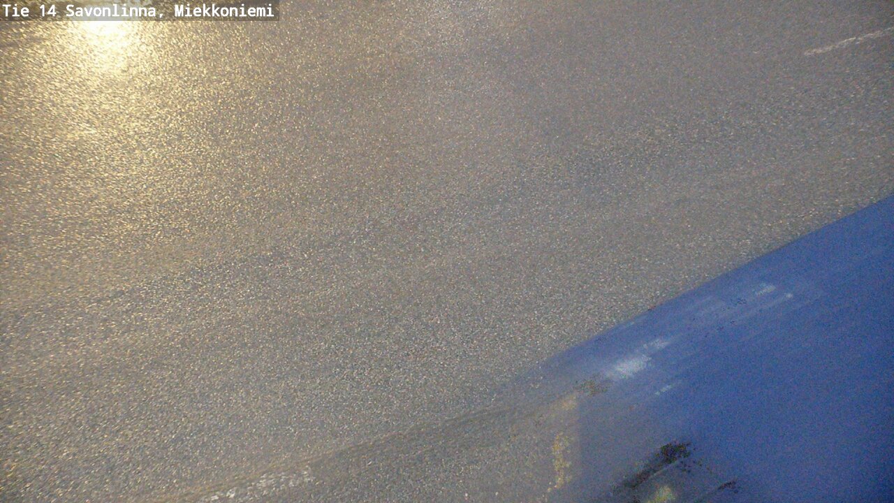Weather Camera Image Väg 14 Nyslott, Miekkoniemi, Savonlinna, Etelä-Savo