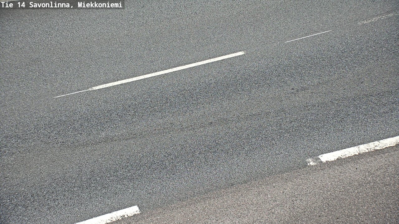 Weather Camera Image Road 14 Savonlinna, Miekkoniemi, Savonlinna, Etelä-Savo