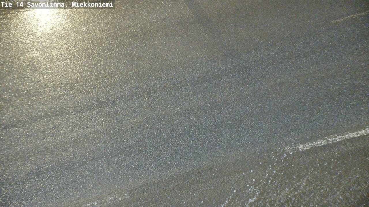 Weather Camera Image Väg 14 Nyslott, Miekkoniemi, Savonlinna, Etelä-Savo