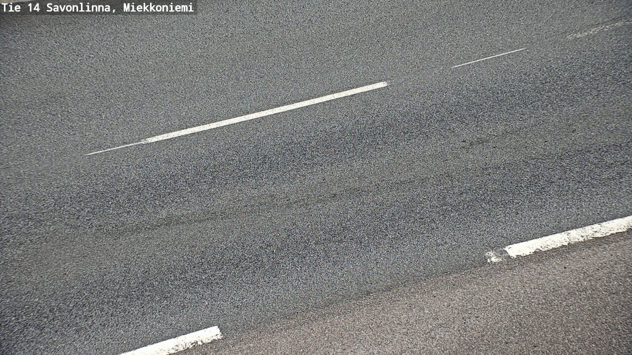 Weather Camera Image Road 14 Savonlinna, Miekkoniemi, Savonlinna, Etelä-Savo