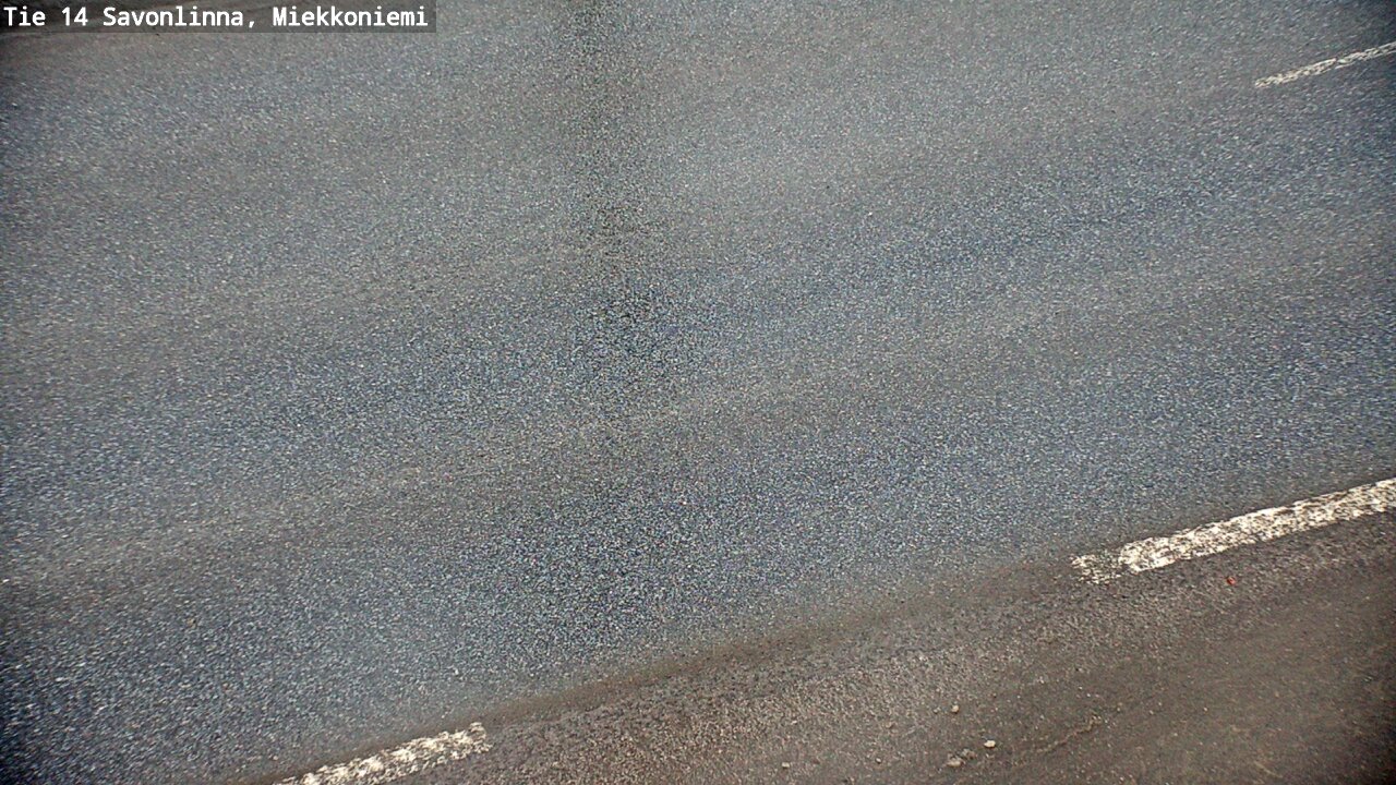 Weather Camera Image Väg 14 Nyslott, Miekkoniemi, Savonlinna, Etelä-Savo