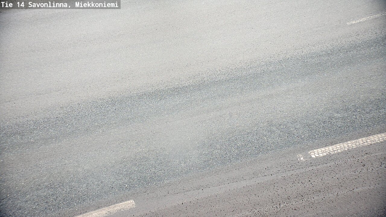 Weather Camera Image Väg 14 Nyslott, Miekkoniemi, Savonlinna, Etelä-Savo