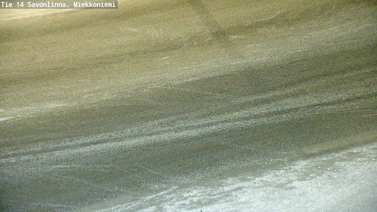 Weather Camera Image Väg 14 Nyslott, Miekkoniemi, Savonlinna, Etelä-Savo