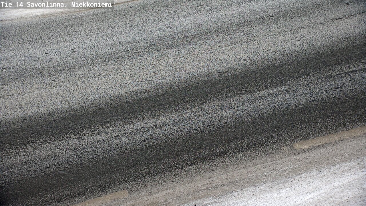 Weather Camera Image Väg 14 Nyslott, Miekkoniemi, Savonlinna, Etelä-Savo
