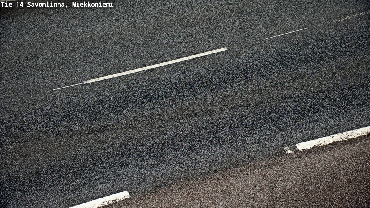Weather Camera Image Road 14 Savonlinna, Miekkoniemi, Savonlinna, Etelä-Savo