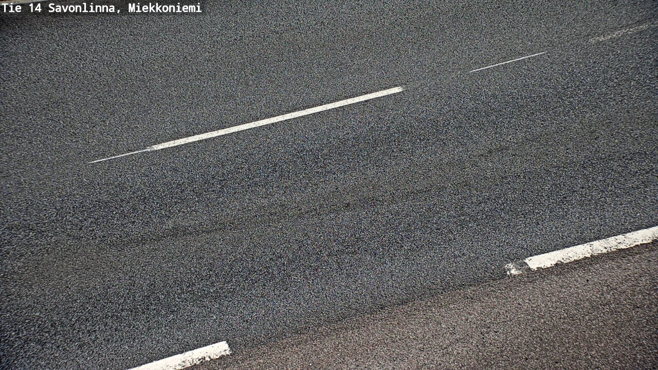 Weather Camera Image Road 14 Savonlinna, Miekkoniemi, Savonlinna, Etelä-Savo