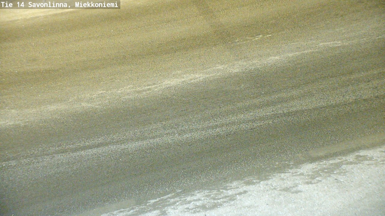 Weather Camera Image Väg 14 Nyslott, Miekkoniemi, Savonlinna, Etelä-Savo