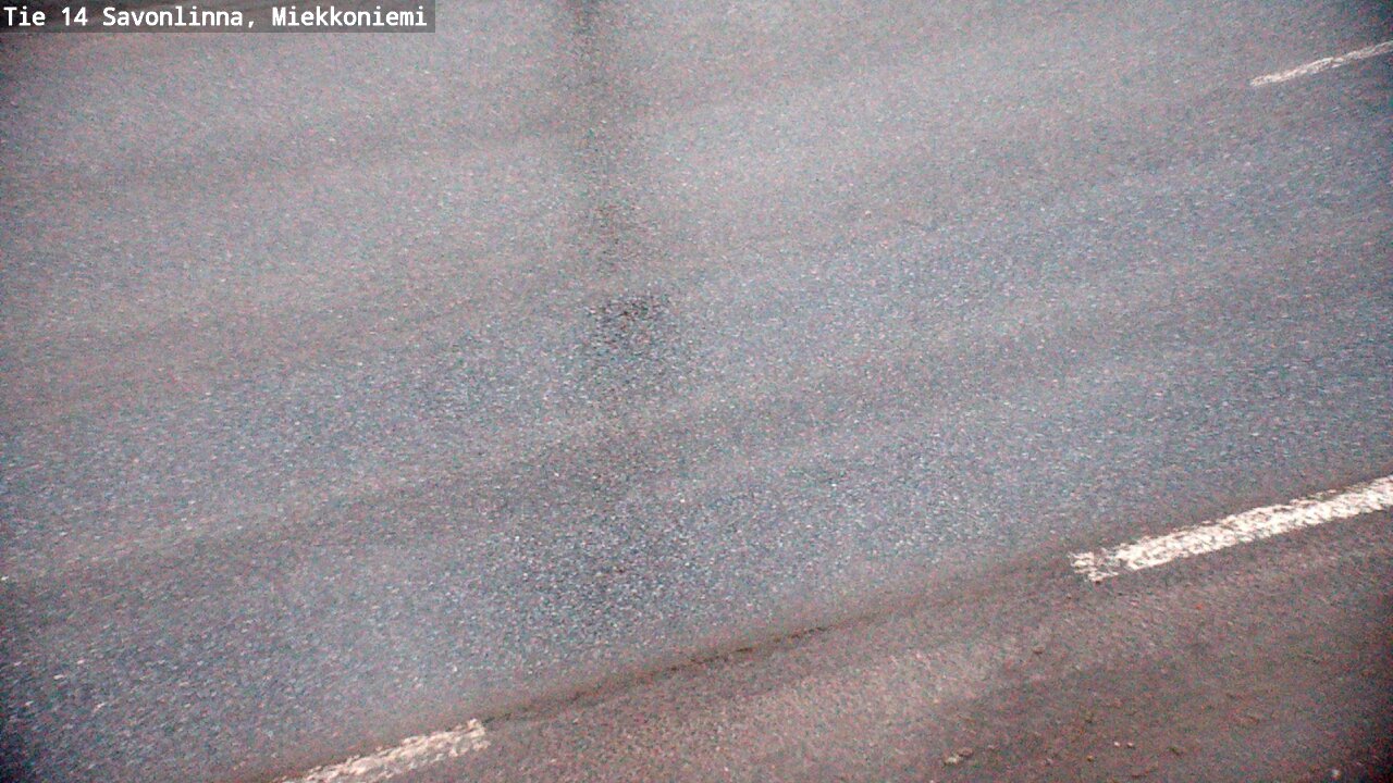 Weather Camera Image Väg 14 Nyslott, Miekkoniemi, Savonlinna, Etelä-Savo
