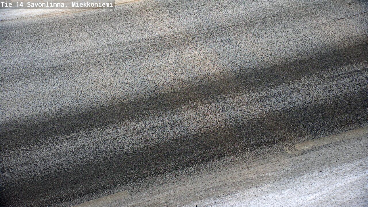 Weather Camera Image Väg 14 Nyslott, Miekkoniemi, Savonlinna, Etelä-Savo