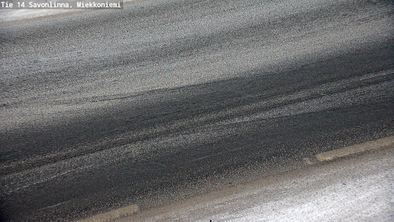 Weather Camera Image Väg 14 Nyslott, Miekkoniemi, Savonlinna, Etelä-Savo