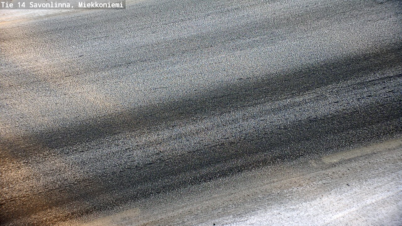 Weather Camera Image Road 14 Savonlinna, Miekkoniemi, Savonlinna, Etelä-Savo
