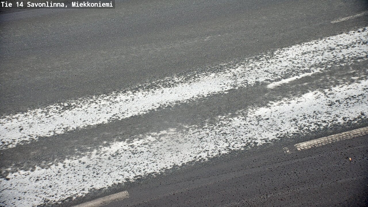 Weather Camera Image Väg 14 Nyslott, Miekkoniemi, Savonlinna, Etelä-Savo