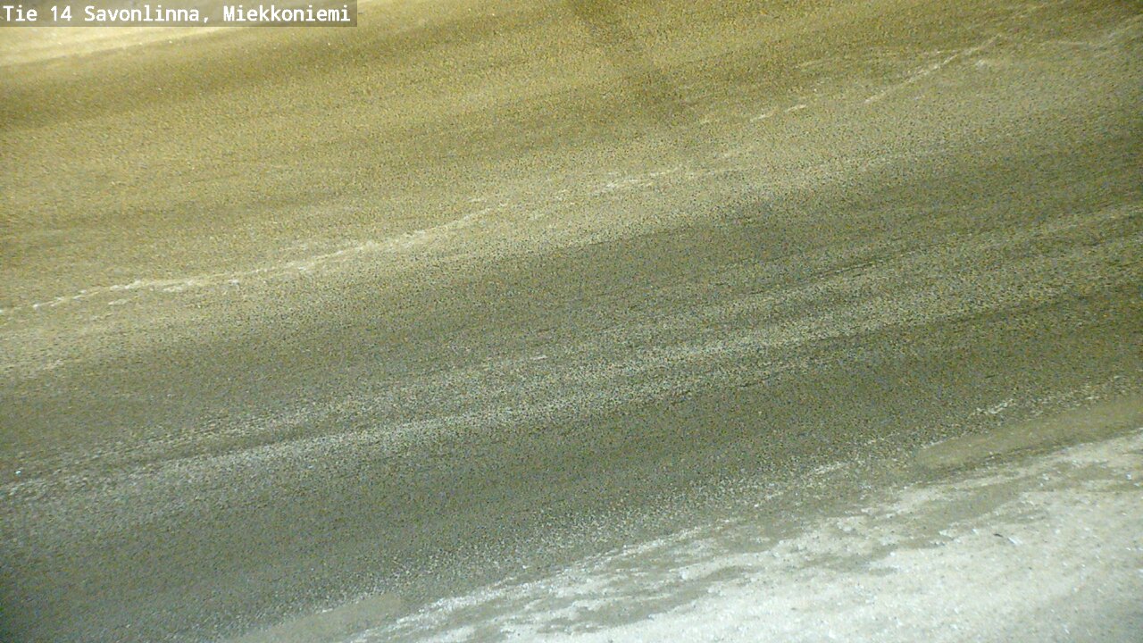 Weather Camera Image Väg 14 Nyslott, Miekkoniemi, Savonlinna, Etelä-Savo