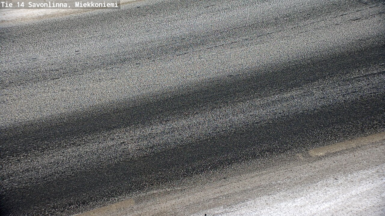 Weather Camera Image Väg 14 Nyslott, Miekkoniemi, Savonlinna, Etelä-Savo
