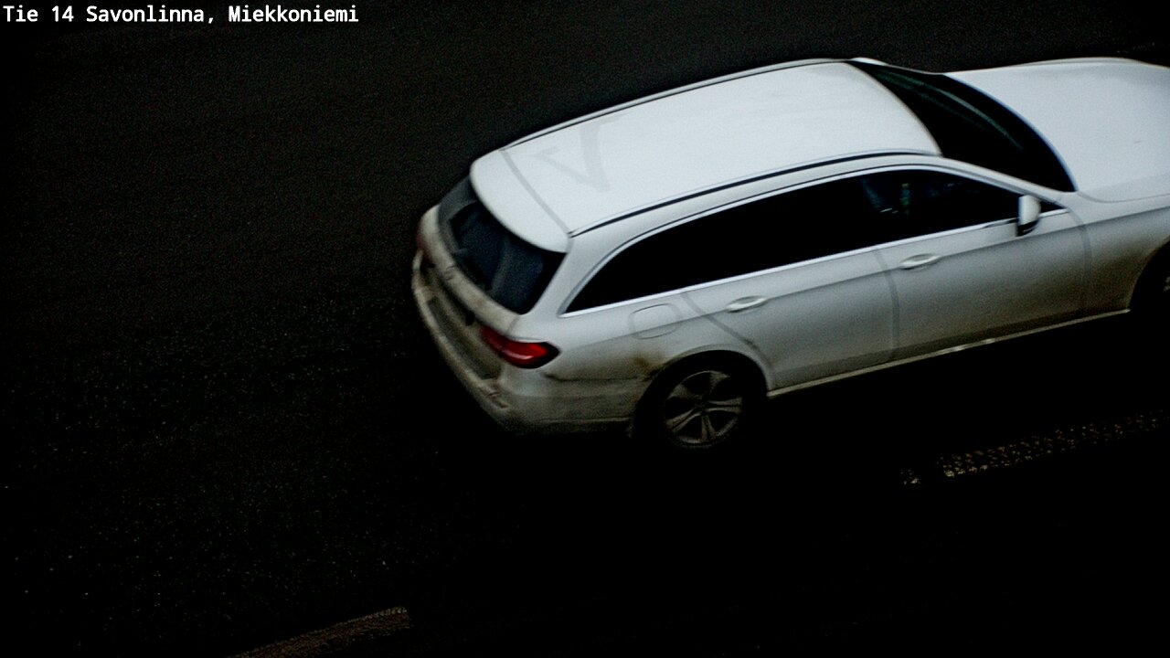 Weather Camera Image Väg 14 Nyslott, Miekkoniemi, Savonlinna, Etelä-Savo